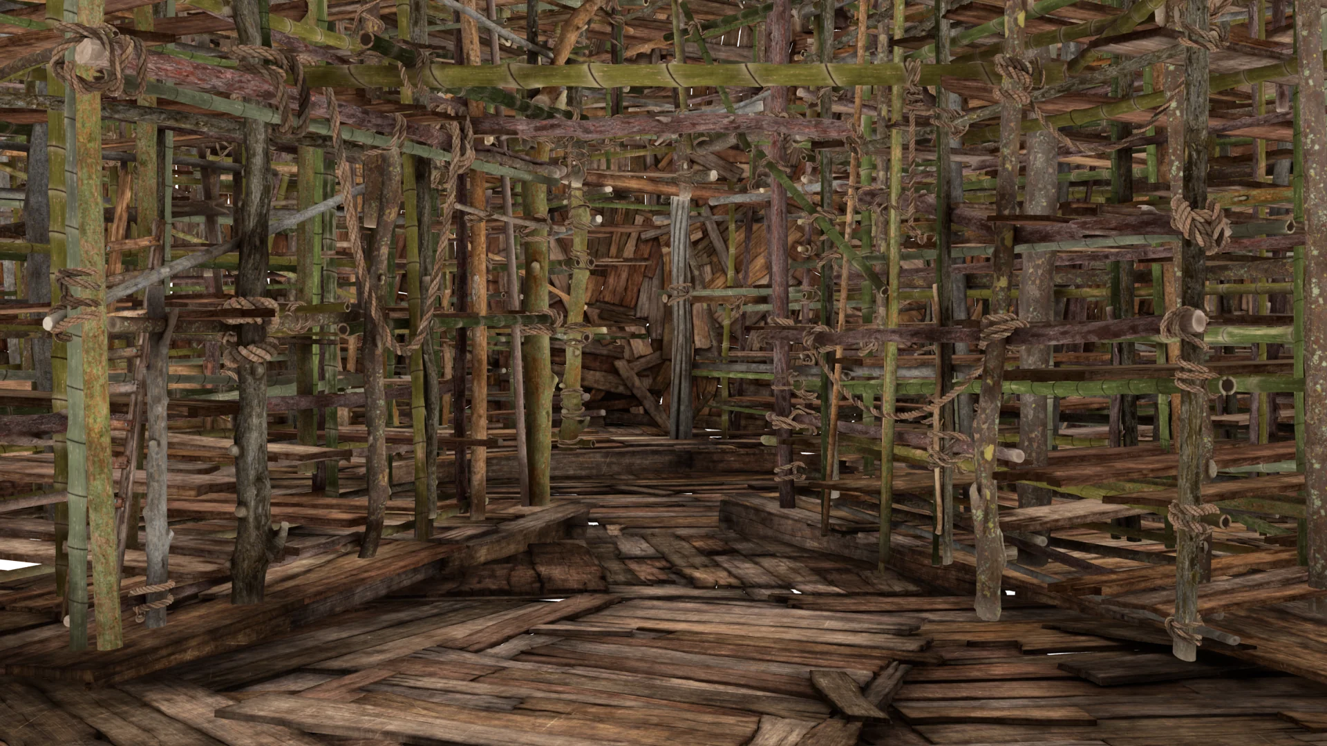 Food depot environment look development