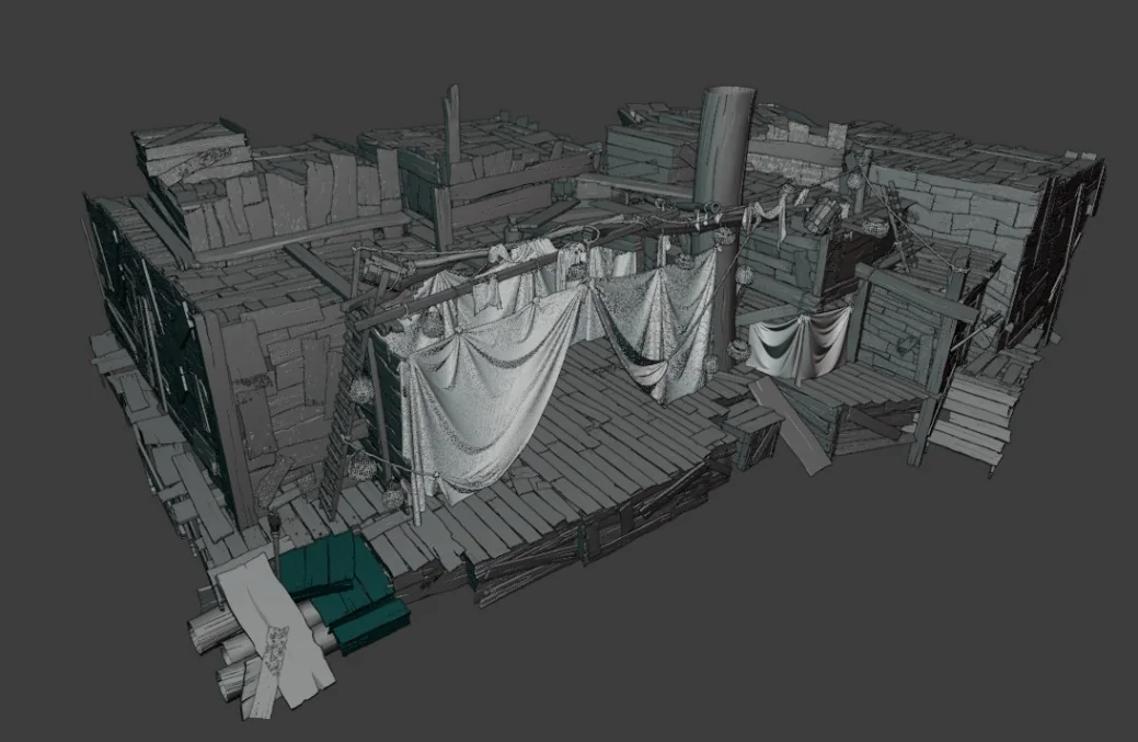 Ark interior layout and modeling